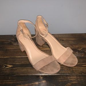 ** SOLD ** A New Day Chunky Strappy Heels